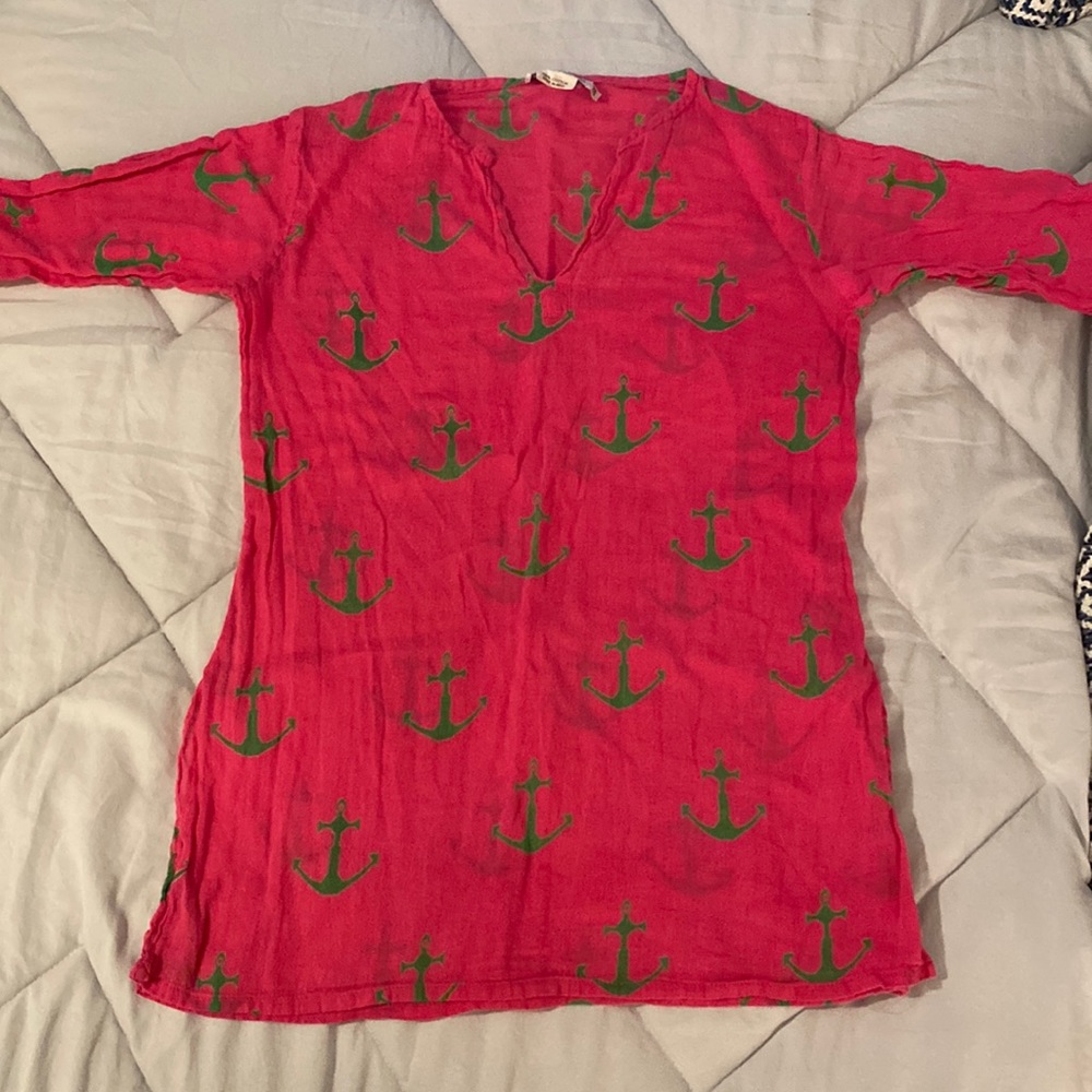 Girls S/M Anchor Coverup